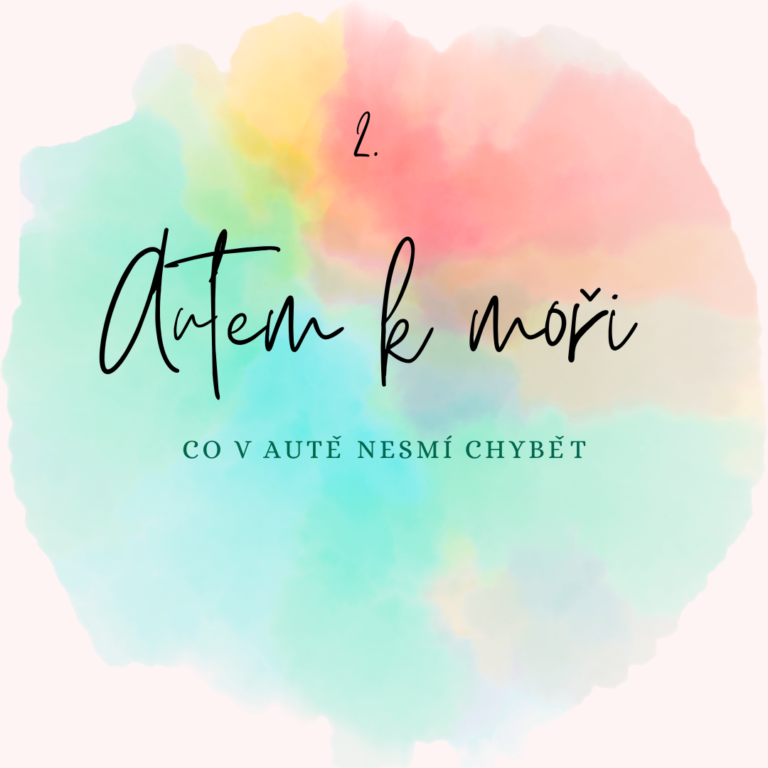 Autem k moři – Co v autě nesmí chybět